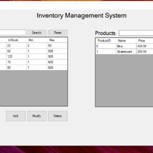 Inventory Management System